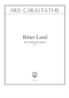 Bitter Land for violin and piano